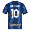 Original Fußballtrikot Inter Mailand Lautaro Martinez 10 Heimtrikot 2021-22 Für Herren